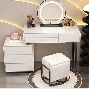 Туалетный столик для хранения в спальне, Передвижной туалетный столик в современном скандинавском отеле, Большая Высококачественная мебель для спальни Tocador Maquillaje