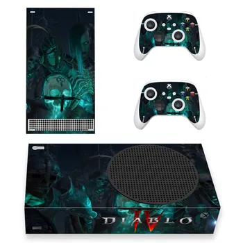 Наклейка DIABLO Design для Xbox Series S Skin Для консоли Xbox series s и 2 Контроллеров