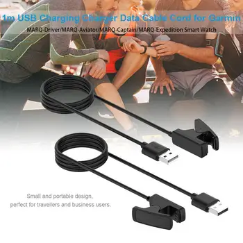 удлинительный кабель USB для зарядки и передачи данных длиной 1 м для Garmin-Driver/-/-Captain/-Зарядное устройство для смарт-часов Expedition