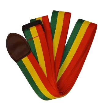 Африканский барабан, Нейлоновый Хлопковый плечевой ремень, Трехцветный Ручной Барабан, чистый хлопок