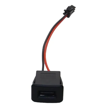 5V 1A USB-розетка USB 2.0 Разъем для зарядки с кабелем Электрические клеммы Гнездо для зарядного устройства