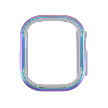 Цельнокроеный мягкий чехол из ТПУ с защитой от царапин для Apple Watch Ultra Multicolor