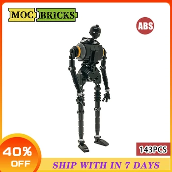 Робот-десантник, игрушки-фигурки Rogue One, строительный блок MOC K-2SO серии Construction Star, коллекции подарков космической войны