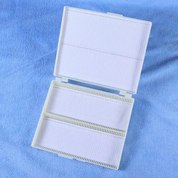 Коробка для слайдов из 100 сеток Профессиональная коробка для хранения микроскопов Коробка для хранения предметных стекол Коробка для хранения предметных стекол