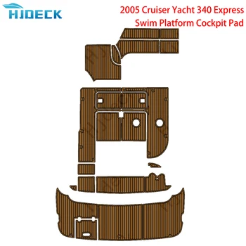 2005 Крейсерская яхта 340 Express Yacht Аксессуары для лодок Напольное покрытие из морской пены EVA, коврики для сцепления, самоклеящиеся, нескользящие, настраиваемые