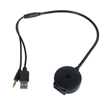 Автомобильный беспроводной модуль Bluetooth Приемник аудио Разъем AUX 3,5 мм и кабель музыкального адаптера USB для музыкального адаптера BMW Mini Cooper