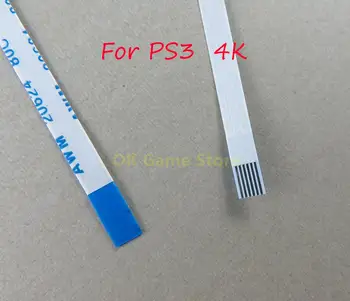 100 шт./лот Гибкий кабель Выключателя питания 6Pin Для PS3 slim 4000 контроллер Для PS3 slim 4012 Запчасти для Гибкого Кабеля переключателя