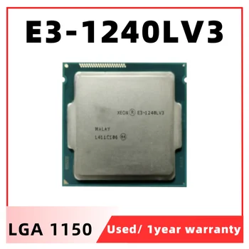 Используемый процессор Xeon E3-1240LV3 2,00 ГГц 8 М 25 Вт LGA1150 E3-1240L V3 Четырехъядерный Настольный процессор E3 1240L V3 E3 1240LV3