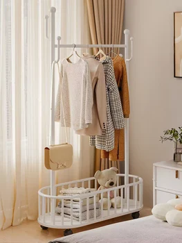 Вешалка для одежды бытовая, от пола до потолка, вешалка для одежды в спальне, вешалка для одежды для хранения одежды