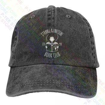 Вдохновленный Beetlejuice, странная и необычная бейсбольная кепка из выстиранного денима для книжного клуба, модные шляпы дальнобойщиков