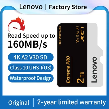 Lenovo 2TB Micro TF SD Memoria Флэш-Карта Памяти 1TB 512GB 256GB 128GB Водонепроницаемая SD-Карта Памяти Для Kodak Nintendo Switch