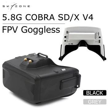 SKYZONE Cobra SD X V4 FPV Видео Очки Приемник 5.8 G Головной Трекер DVR для FPV Гоночного Дрона