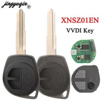 jingyuqin XNSZ01EN Для Suzuki VVDI Беспроводной Дистанционный Автомобильный Ключ Подходит Для VVDI2/VVDI Mini Key Tool Max Plus Замена Лезвия Hu133r SZ11r