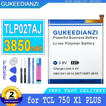 3850 мАч Аккумулятор GUKEEDIANZI для Alcatel TCL 750 X1 PLUS A5 LED 5085D 5085Y Большой Мощности Bateria
