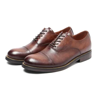 Мужские мягкие мокасины из натуральной кожи, мужская официальная обувь, роскошные брендовые мужские дизайнерские деловые повседневные туфли-оксфорды, черный, коричневый цвет