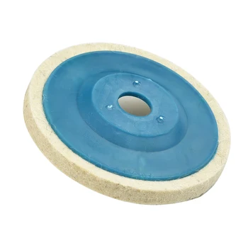 Полировочный шлифовальный диск Для инструментов угловой шлифовальной машины Полировальный круг толщиной 0,8 см с отверстиями 1,6 см Запасные части 1шт