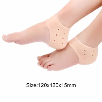 1 шт. удобных гелевых силиконовых носков с потрескавшейся кожей пятки, увлажняющих носки, моющихся, нетоксичных, прямая доставка