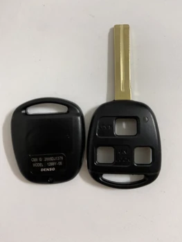 10 шт./лот Сменный автомобильный пульт дистанционного управления для toyota Key Shell 2/3 кнопки TOY48 (короткая) с логотипом