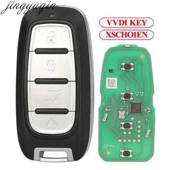 Jingyuqin VVDI Smart Keyless Пульт Дистанционного Управления Автомобильный Ключ Для KE LSL Style Xhorse VVDI2 Mini Key Tool XSCHO1EN 4 Кнопки Брелок
