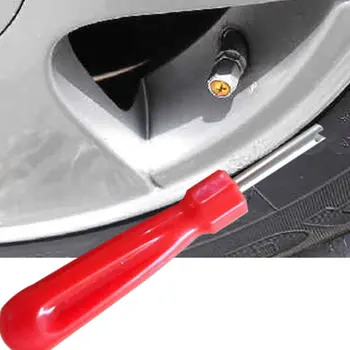 Авто Велосипед с прорезной ручкой для удаления сердцевины штока клапана шины отвертка для ремонта шин Инструмент для установки аксессуаров для стайлинга автомобилей