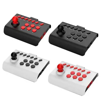 Беспроводной джойстик-контроллер Аркадного файтинга Fight Stick Bluetooth-Совместимый игровой джойстик для Switch серии S / X 360