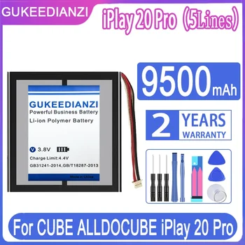 Аккумулятор GUKEEDIANZI iPlay20 Pro 9500mAh для планшета CUBE ALLDOCUBE iPlay 20 Pro iPlay 20Pro/iPlay 20 iPlay20