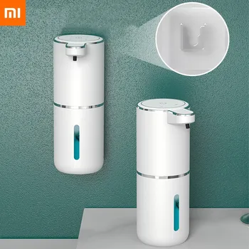 Автоматические дозаторы мыла Xiaomi, умная ручная стиральная машина для ванной комнаты с USB-зарядкой, Белый Высококачественный материал ABS