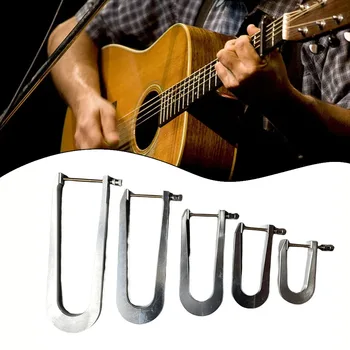 1шт Гитарный зажим Зажимы для скрипки Гитары и бас-гитары Luthier Tools Серебро 5 различных размеров Простота установки и ремонта
