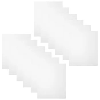 Чистый лист трафаретов Многоразовые листы шаблонов для прозрачных заготовок Шаблоны материалов для проекта DIY