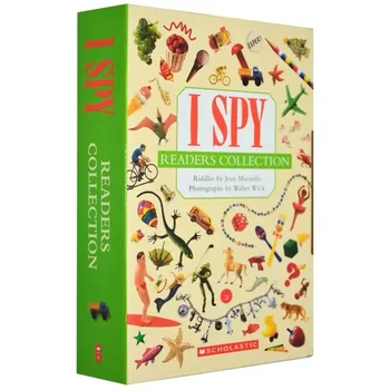 Набор из 13 Книг I Spy Reader Collection Visual Discovery Английская Книжка С картинками Для детей Раннего возраста Дети Читают в возрасте 3-6 лет