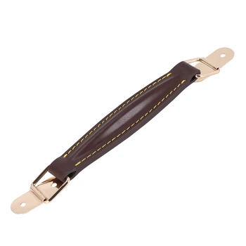 Кожаная ручка усилителя, ремешок для корпуса гитарного усилителя Marshall AS50D AS100D (коричневый)