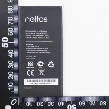 Аккумулятор NBL-45A2000 2000 мАч Для Мобильного телефона TP-link neffos C5L TP601A B C E