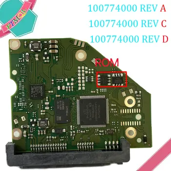 1 шт. Печатная плата жесткого диска Seagate Logic Board / 100774000 REV A, 100774000 REV C, 100774000 REV D / ST1000DM003