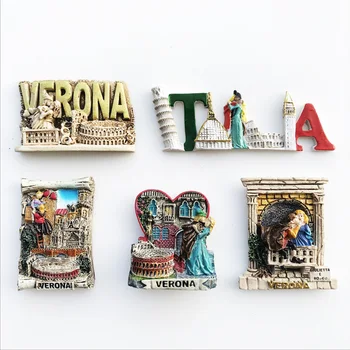 Верона, Древний город Италии, Туризм, Памятное декоративно-прикладное искусство, Магнитная наклейка на холодильник, Подарки для друзей, украшение дома
