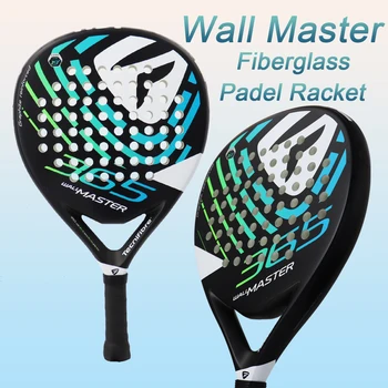 Теннисная Ракетка Мужская Падель Ракетка Wall Master 365 100% Углеродное Волокно Унисекс Падель Лопатки для спортивных тренировок по теннису на открытом воздухе