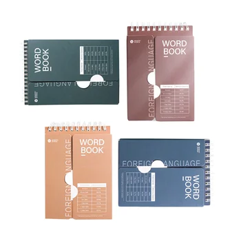 Английское название: Планировщик Word Book Блокнот с отрывными листами Корейский Спиральный Блокнот Memo Мини-блокноты Блокнот для заметок Английский Word Notepad