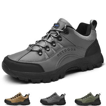Походные ботинки Треккинговые ботинки Мужские 2023 Уличная обувь для мужчин Дышащая обувь для альпинизма Мужские 2023 Треккинговые кроссовки