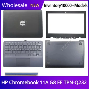 Новый Оригинальный для ноутбука HP Chromebook 11A G8 EE TPN-Q232 ЖК-дисплей задняя крышка Передняя рамка Петли Подставка для рук Нижний корпус A B C D Shell