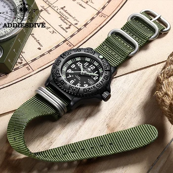 ADDIES Новые модные армейские кварцевые часы в стиле милитари, мужские часы, лучший бренд, роскошные наручные часы для мужчин, Водонепроницаемые спортивные часы для дома
