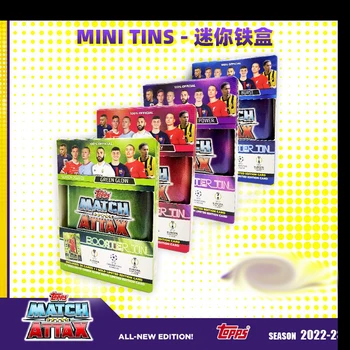 2022-2023 Коллекция Topps Ma Mini Mini Iron Box Флэш-карта Официальная футбольная коллекция Фирменные открытки спортивных звезд Мбаппе