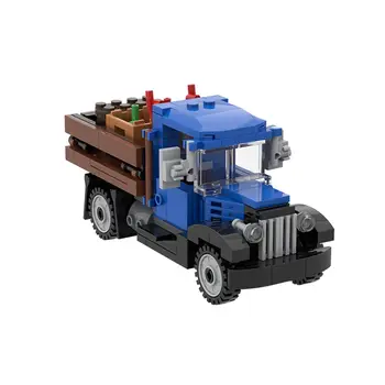 Доставка 1930-х годов / Фермерский грузовик, Коммерческие грузовики, Набор игрушек, Строительные игрушки MOC Build