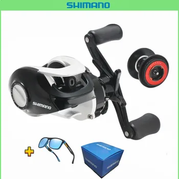 SHIMANO New Magnetic Dual Brake Anti explosion Line Water Drop Wheel Рыболовное колесо