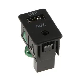 Автомобильный USB AUX кнопка включения вспомогательного входа Подходит для RCD510 + RCD310 + RCD300 +