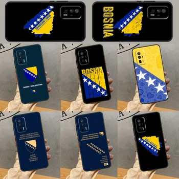 Чехол для Паспорта Боснии и Герцеговины Для POCO F3 F4 X4 GT M5s X3 X5 F5 Pro Чехол Для Xiaomi 11T 12T Pro 11 12 Lite 13 Ultra