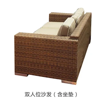 Комбинация диванов уличный диван ротанговый стул диван для гостиной гостиничный диван для отдыха на троих