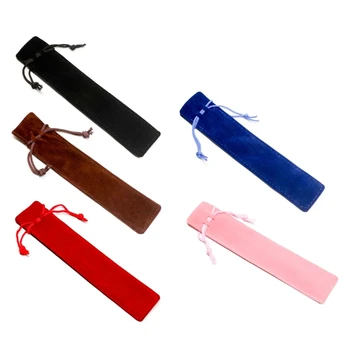 Чехол для карандашей Y1UB на шнурке для защиты подарков, сумка для хранения ручек, одинарный держатель для ручек со шнурком