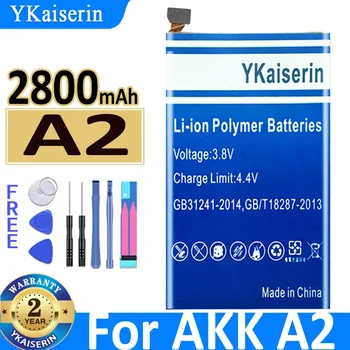 2800 мАч YKaiserin Аккумулятор для AKK A2 SLTD364778 Bateria + Номер для отслеживания