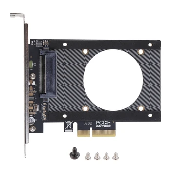 НОВЫЙ конвертер PH46 SFF-8639 в карту расширения PCIE X4 PCIe X4 в U.2 Riser Card SFF 8639 PCI-E GEN3 SSD