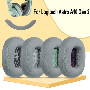 1 пара новых сменных наушников с оголовьем, амбушюры из пены с эффектом памяти для Logitech Astro A10 Gen 2