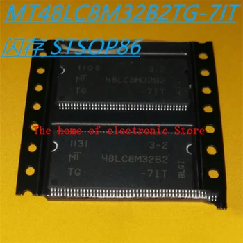 2ШТ MT48LC8M32B2TG-7IT MT48LC8M32B2P-7 TSOP-86 SDRAM, 8 м x 32, 86 Pin, Пластик, TSSOP
